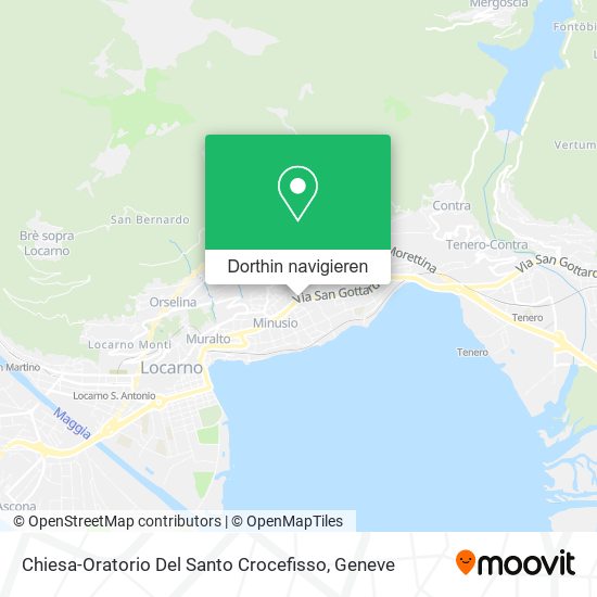 Chiesa-Oratorio Del Santo Crocefisso Karte