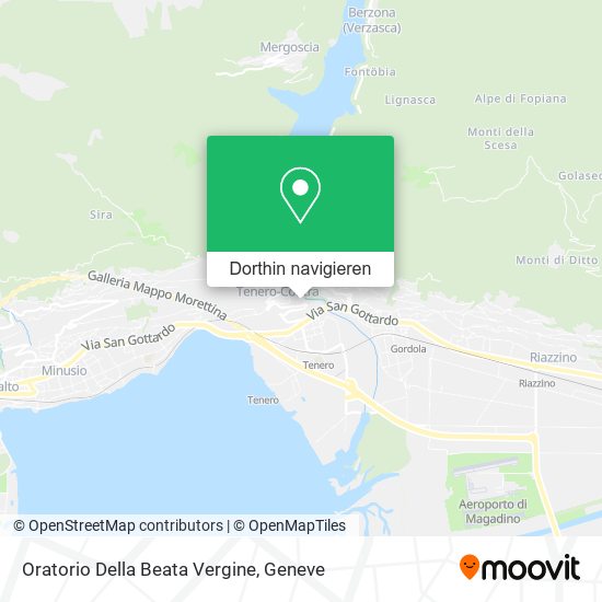 Oratorio Della Beata Vergine Karte