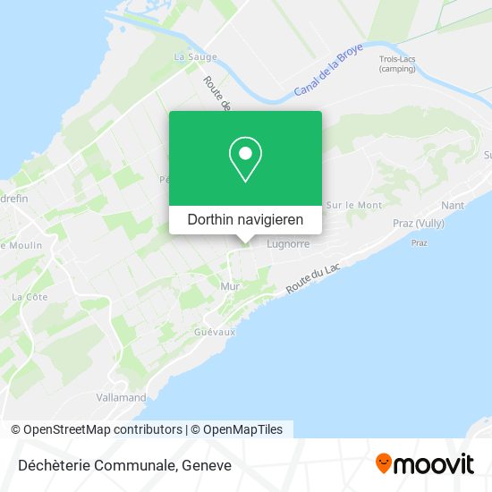 Déchèterie Communale Karte