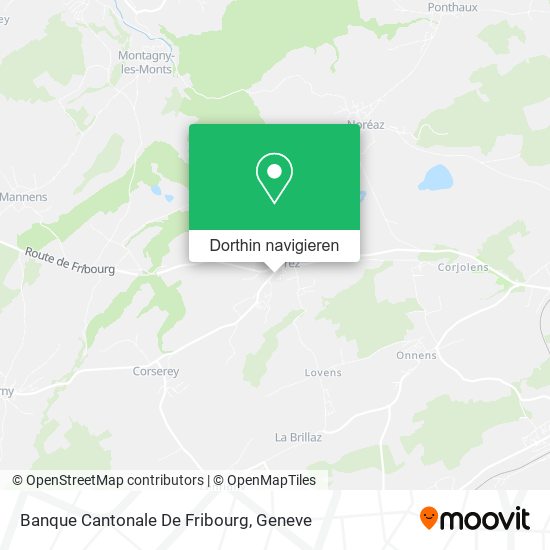 Banque Cantonale De Fribourg Karte