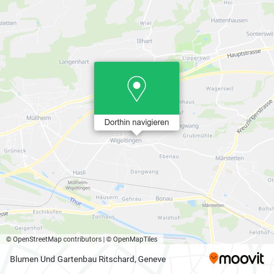 Blumen Und Gartenbau Ritschard Karte