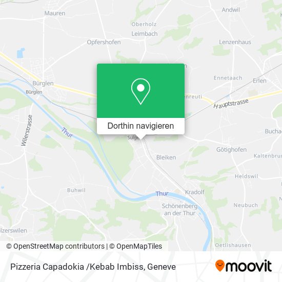 Pizzeria Capadokia /Kebab Imbiss Karte