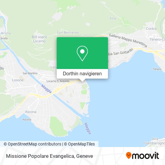 Missione Popolare Evangelica Karte