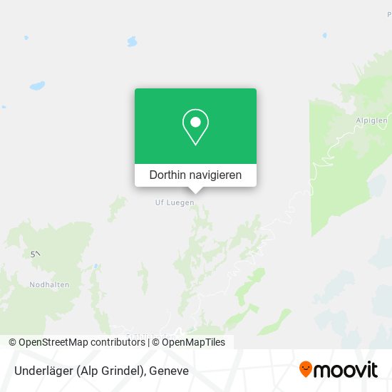 Underläger (Alp Grindel) Karte