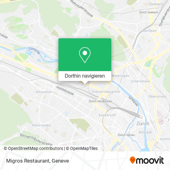 Migros Restaurant Karte