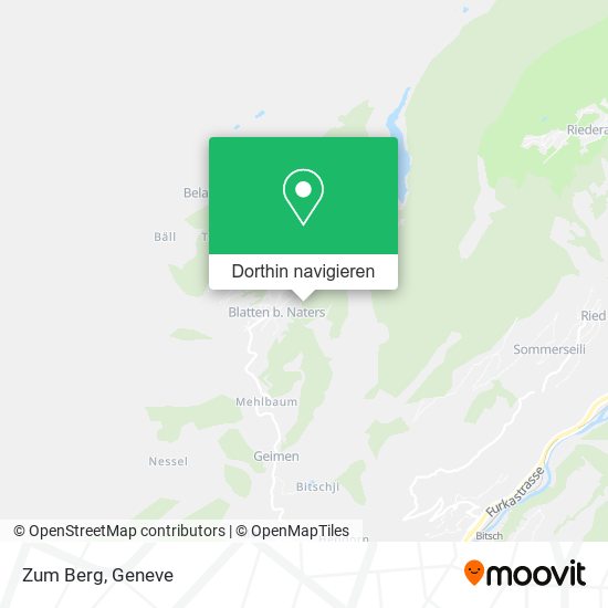 Zum Berg Karte