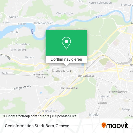 Geoinformation Stadt Bern Karte