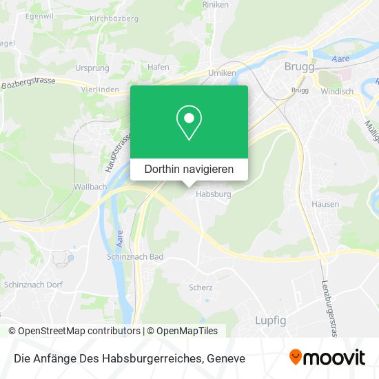Die Anfänge Des Habsburgerreiches Karte