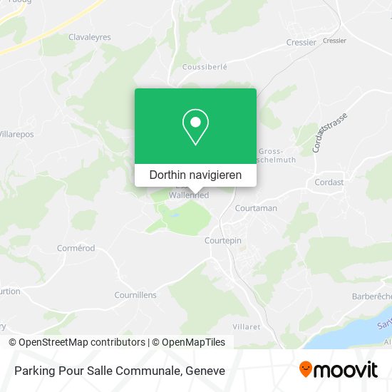Parking Pour Salle Communale Karte