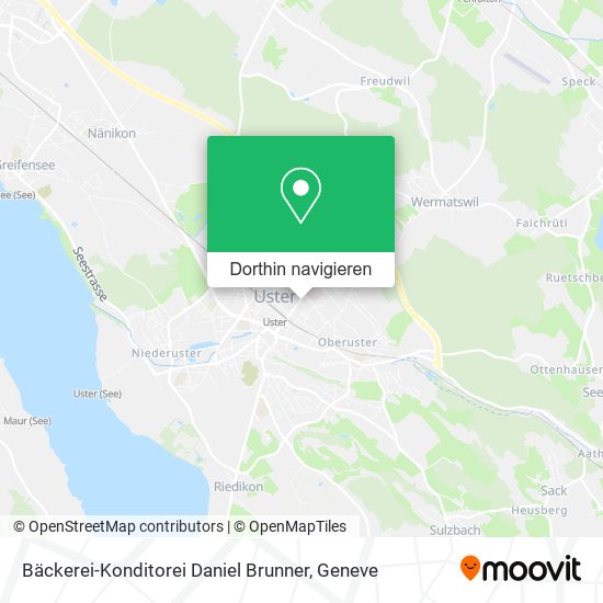 Bäckerei-Konditorei Daniel Brunner Karte