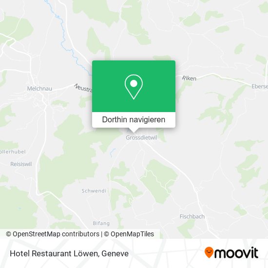 Hotel Restaurant Löwen Karte