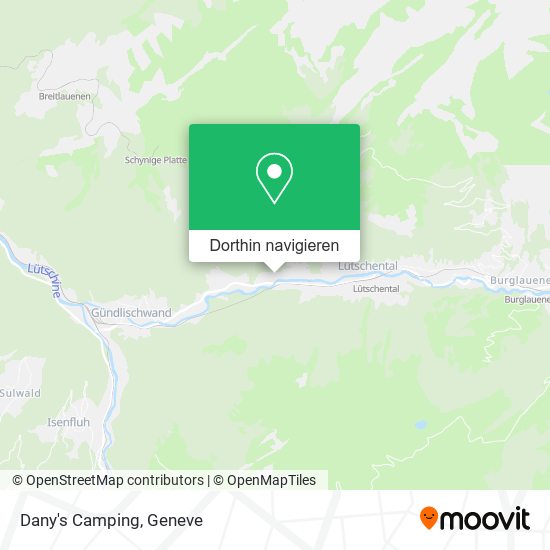 Dany's Camping Karte