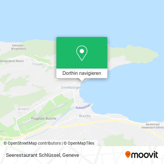 Seerestaurant Schlüssel Karte