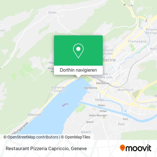 Restaurant Pizzeria Capriccio Karte