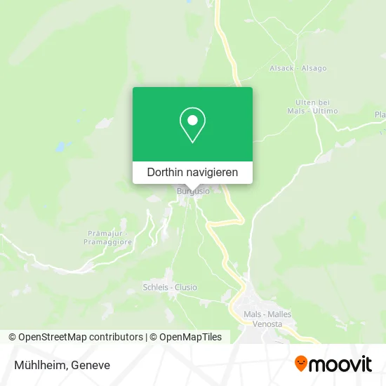 Mühlheim Karte