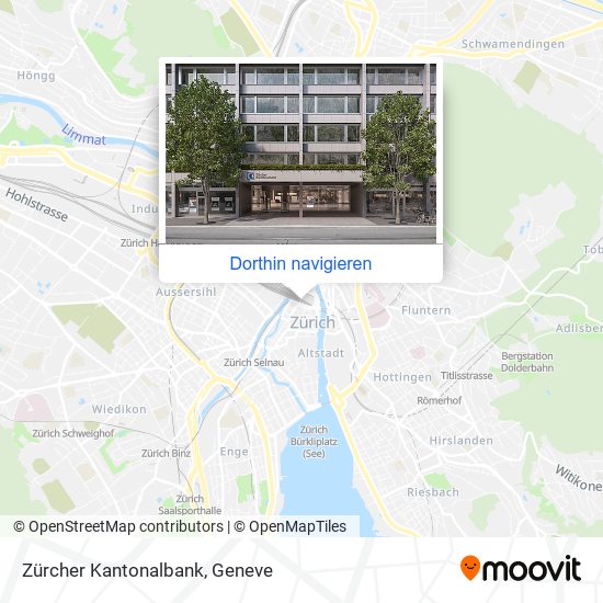 Zürcher Kantonalbank Karte