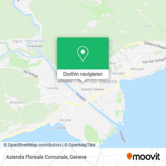 Azienda Floreale Comunale Karte
