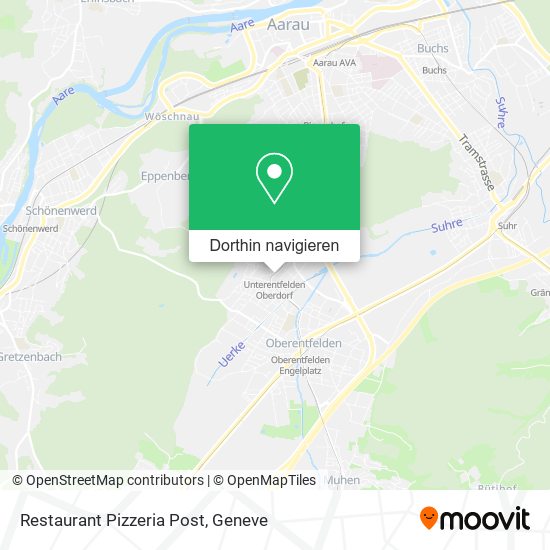 Restaurant Pizzeria Post Karte