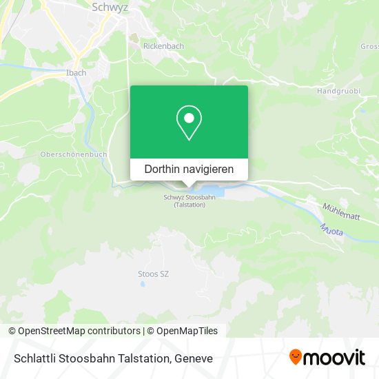 Schlattli Stoosbahn Talstation Karte