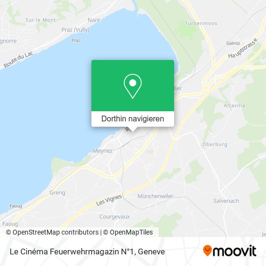 Le Cinéma Feuerwehrmagazin N°1 Karte