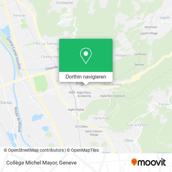 Collège Michel Mayor Karte