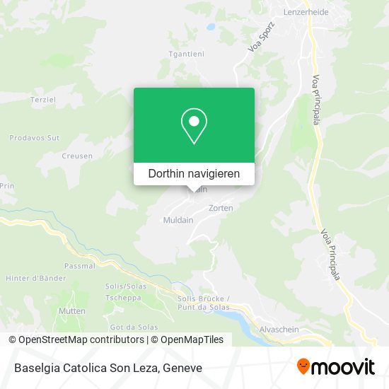 Baselgia Catolica Son Leza Karte