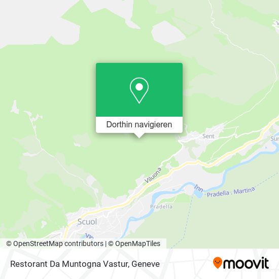 Restorant Da Muntogna Vastur Karte