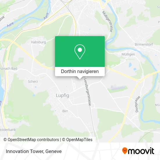 Innovation Tower Karte