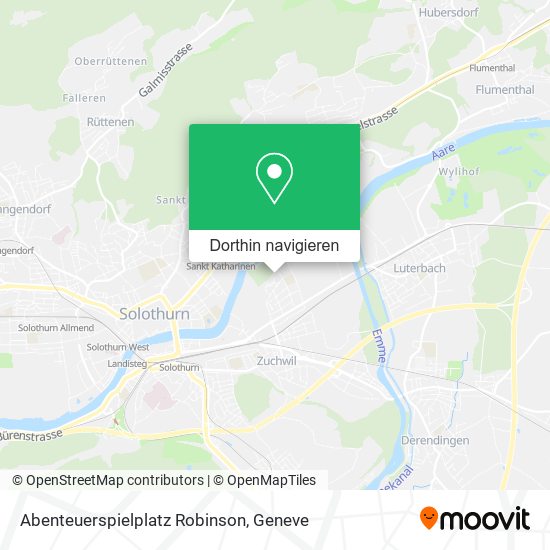 Abenteuerspielplatz Robinson Karte