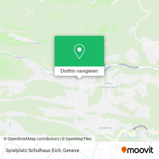 Spielplatz Schulhaus Eich Karte