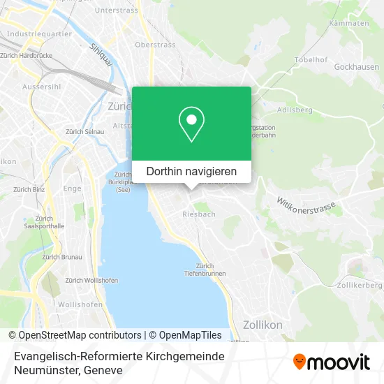 Evangelisch-Reformierte Kirchgemeinde Neumünster Karte