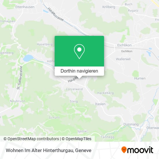 Wohnen Im Alter Hinterthurgau Karte