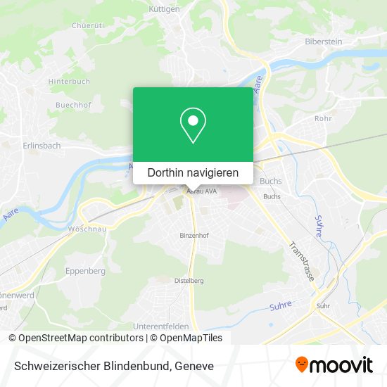 Schweizerischer Blindenbund Karte