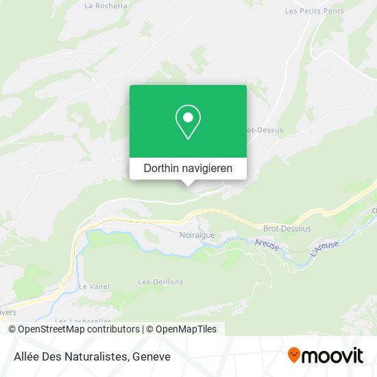 Allée Des Naturalistes Karte