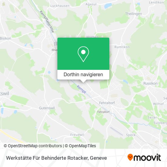 Werkstätte Für Behinderte Rotacker Karte