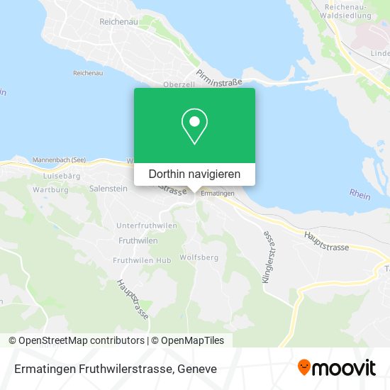 Ermatingen Fruthwilerstrasse Karte