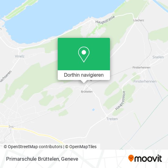 Primarschule Brüttelen Karte