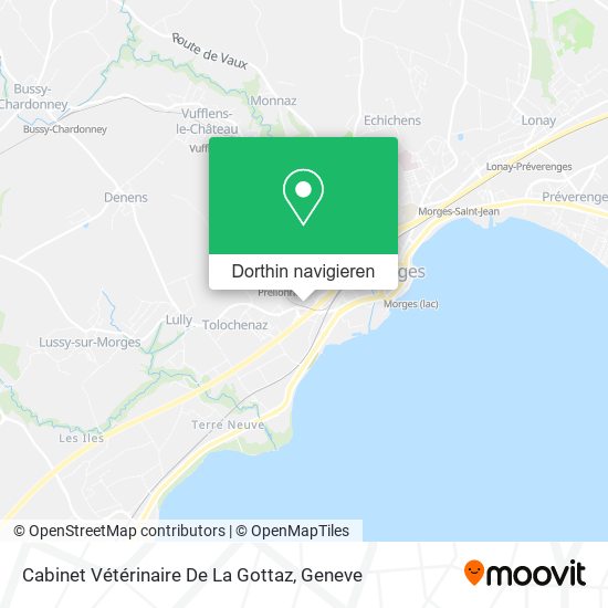 Cabinet Vétérinaire De La Gottaz Karte
