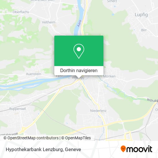 Hypothekarbank Lenzburg Karte