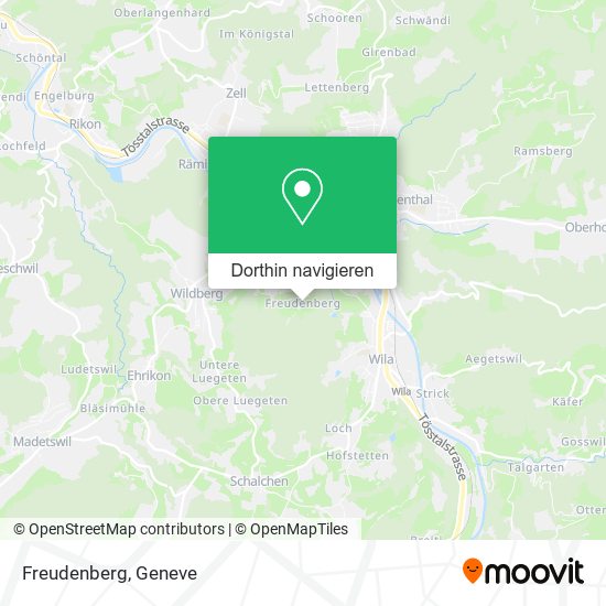 Freudenberg Karte