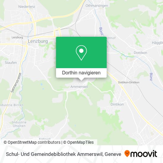 Schul- Und Gemeindebibliothek Ammerswil Karte