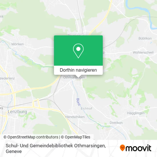 Schul- Und Gemeindebibliothek Othmarsingen Karte