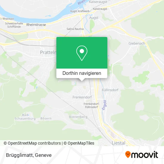 Brügglimatt Karte