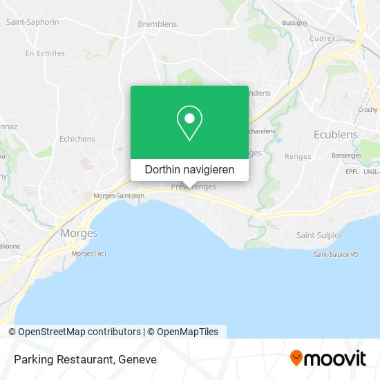 Parking Restaurant Karte