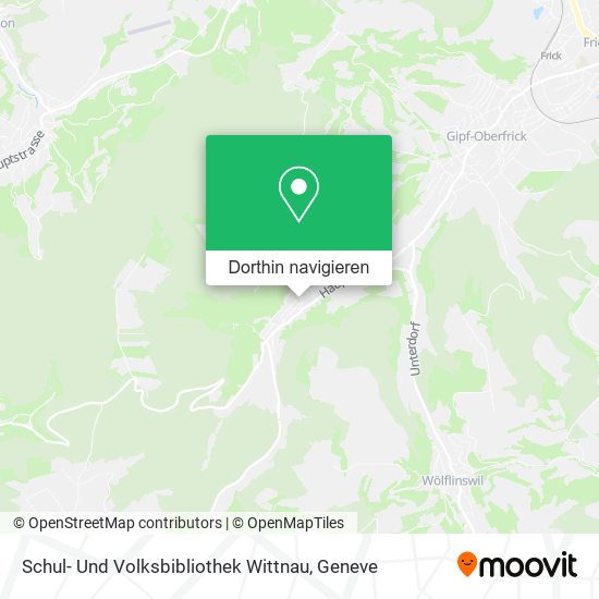 Schul- Und Volksbibliothek Wittnau Karte