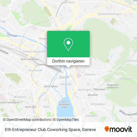 Eth Entrepreneur Club Coworking Space Karte