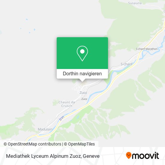 Mediathek Lyceum Alpinum Zuoz Karte