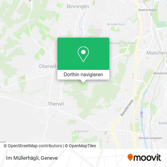 Im Müllerhägli Karte