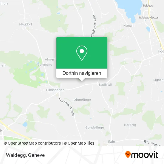 Waldegg Karte