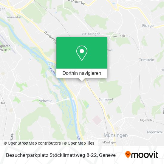 Besucherparkplatz Stöcklimattweg 8-22 Karte